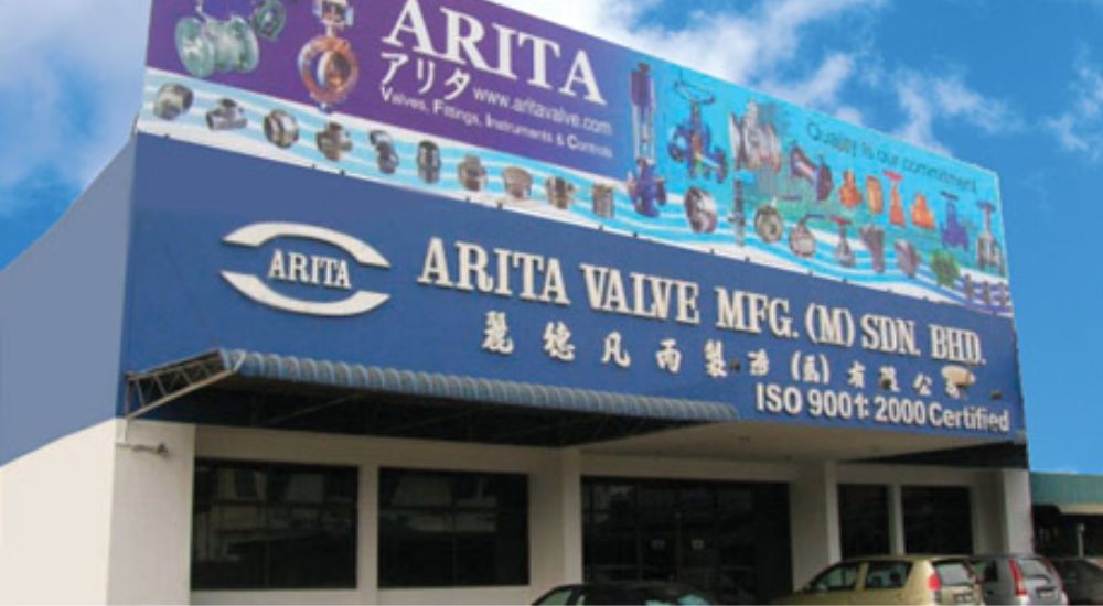 Van giảm áp Arita thương hiệu nổi tiếng