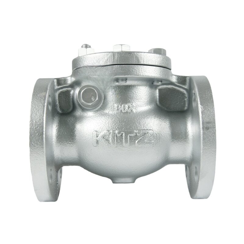 Van 1 chiều gang Kitz 125FCO – Class125 chụp chính giữa thấy rõ logo