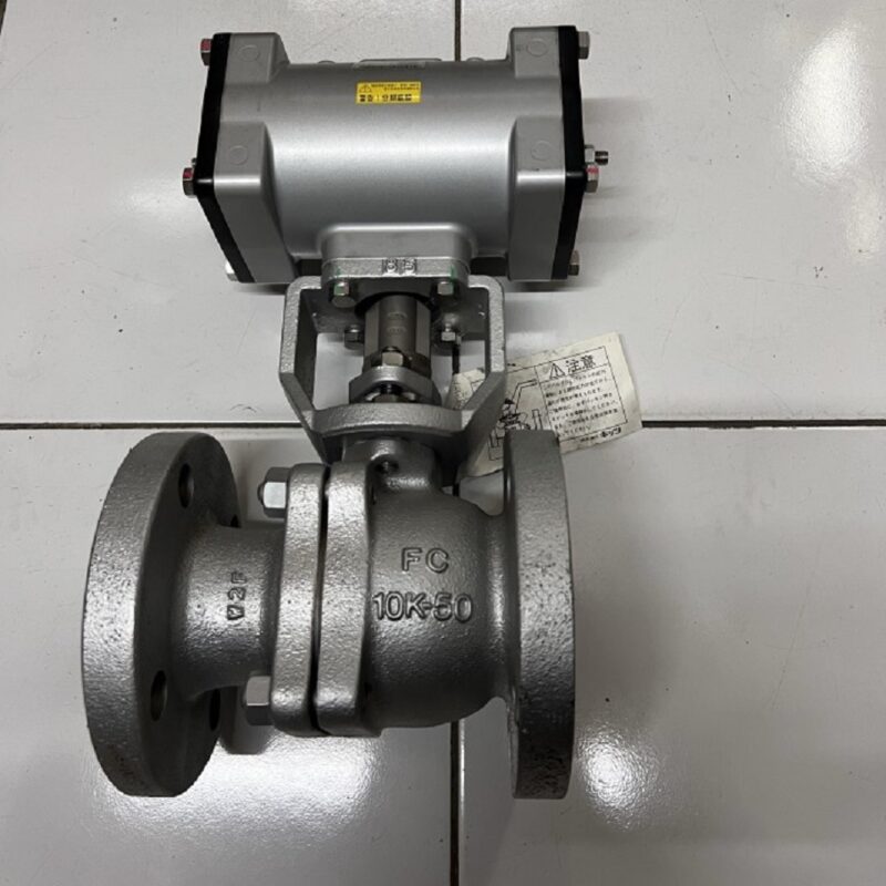 Van bi điều khiển khí nén FA 2 Van bi điều khiển khí nén FA - chụp tổng thể, thực tế, chụp trước khi giao hàng