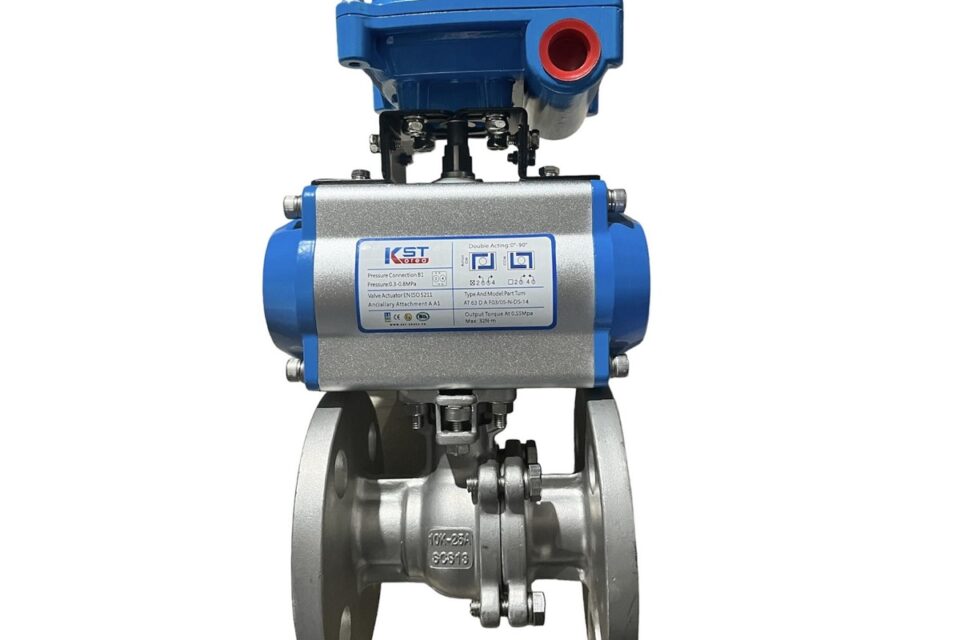Thông số van: DN, NPS, PN, Class và kiểu kết nối 4 Van điều khiển khí nén kết nối mặt bích PN16 và JIS 10K