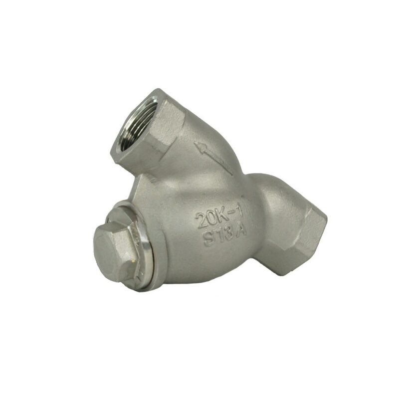 Y lọc inox Kitz UY – JIS20K 3 Y lọc inox Kitz UY – JIS20K chụp góc nghiêng