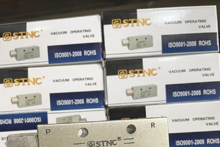hình ảnh thực tế van điện từ khí nén STNC