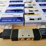 ảnh chụp thực tế van điện từ khí nén STNC chính hãng, tại kho