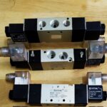 ảnh chụp thực tế van điện từ khí nén STNC chính hãng, tại kho