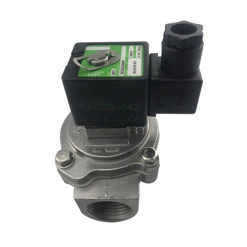 Van giũ bụi ASCO SCG353A044 ( 1 inch) chụp góc nghiêng