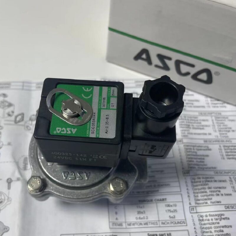 Van giũ bụi ASCO SCG353A044 ( 1 inch) chụp rõ model