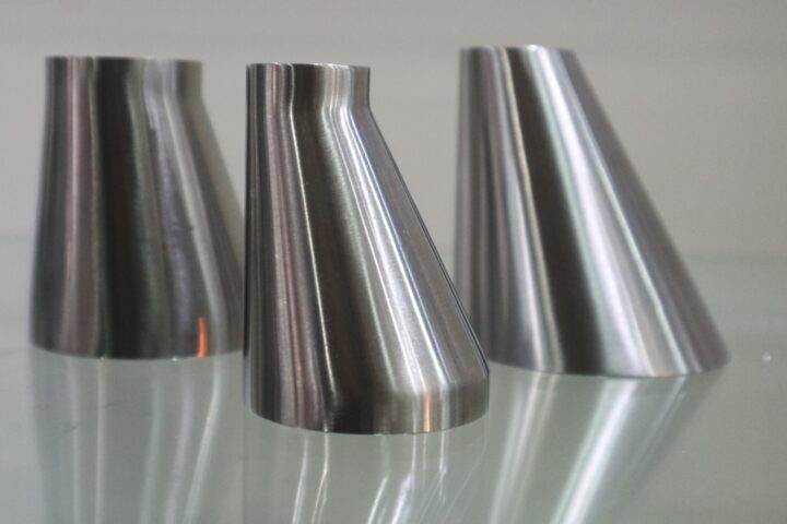 Côn thu vi sinh inox ảnh thực tế