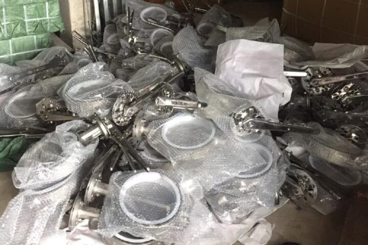 kho van bướm inox số lượng lớn