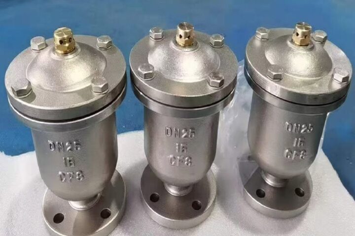 van xả khí inox chụp thực tế